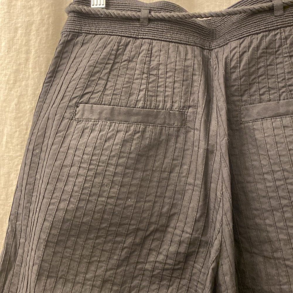 Ulla Johnson Eloisa Pintucked Cotton Poplin Wide Leg Pants Size 4 - Picture 10 of 13